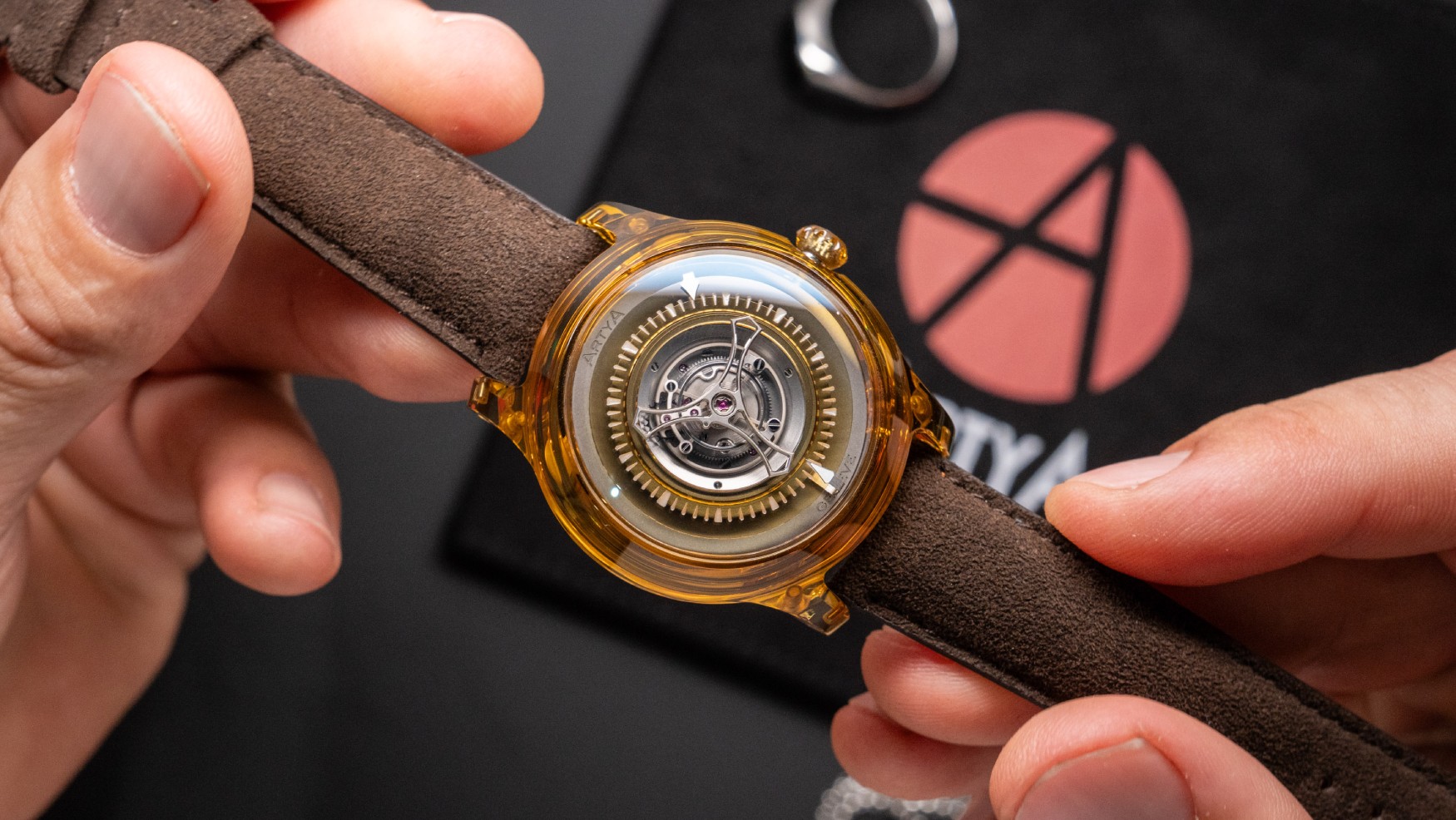 ArtyA’s new Purity Wavy Central Tourbillon is a mesmerising merry-go-round of crazy sapphire